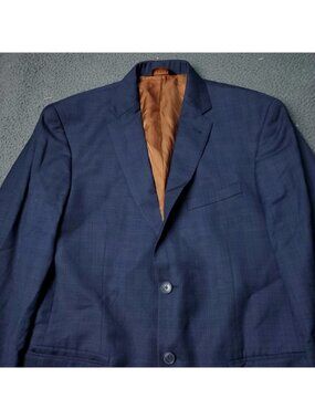 Jos. A. Bank Navy Blue Two-Button Men's Suit Jacket